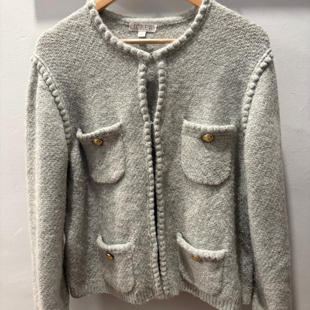 JCrew Odette sweater lady jacket cardigan